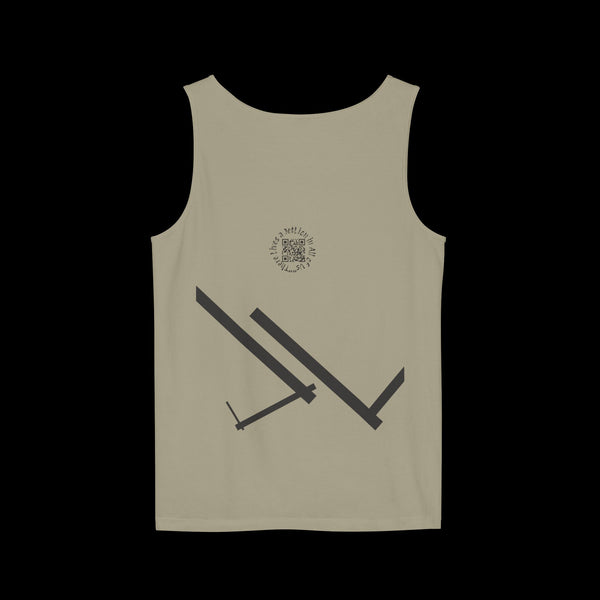Phrazorblade by JetLion presents OnGuard – Emotional Armor Tank for the Bold and Reserved | Summer Wear, Gift for Him/Her, Casual Layering, Animal Lovers