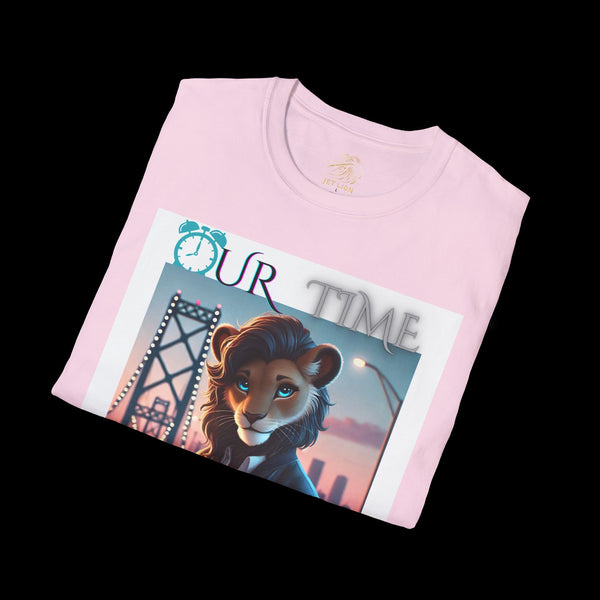 Duperfans by JetLion presents Ambassadress | Our Time. Our Way. Tee, Trendsetter Tee, Unisex Softstyle Tee, Animated Style Shirt, Perfect Gift for Kids & Teens