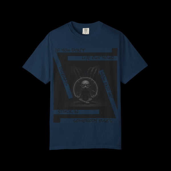 Phrazorblade by JetLion presents Detach | Inspirational Graphic Tee, Motivational T-Shirt, Unisex Casual Wear, Gift for Dreamers, Everyday Comfort, Unique Statement Shirt