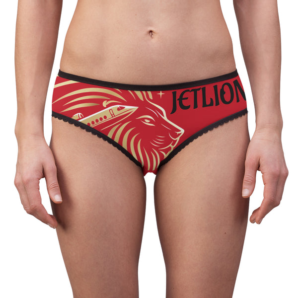 Fierce Edition: Vibrant Essentials by JetLion | Women’s Underwear (Red) | Soft Comfort with Quiet Confidence, Cute Gifts for Her, Fun Lingerie, Everyday Essentials