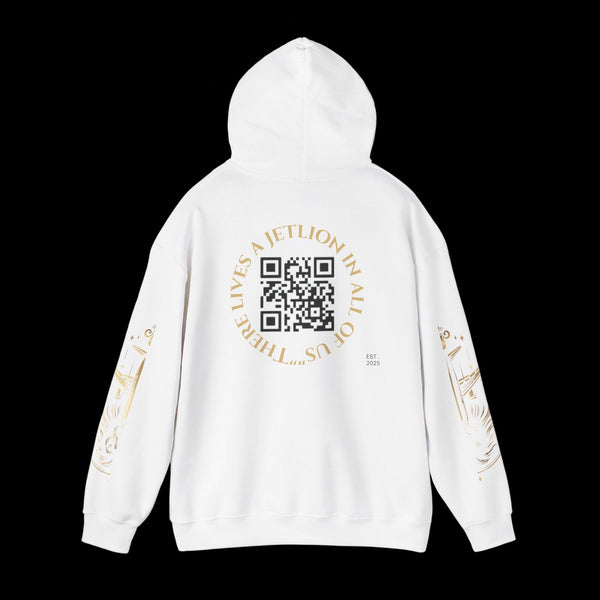 Manifest by JetLion Streak Hoodie:  Unisex Luxury Streetwear x Gift for Him x JetLion Signature Drop