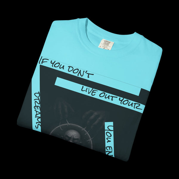 Phrazorblade by JetLion presents Detach | Inspirational Graphic Tee, Motivational T-Shirt, Unisex Casual Wear, Gift for Dreamers, Everyday Comfort, Unique Statement Shirt