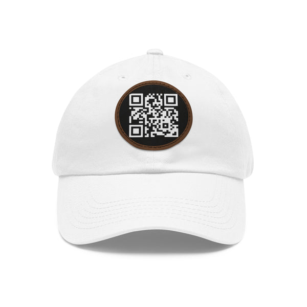 Cipher by JetLion – QR Patch Dad Hat for Silent Impact & Coded Presence Perfect for Casual Outfits, Gifts, Summer, Outdoor Adventures, Unique Accessories