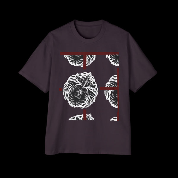 Resolute by JetLion – Statement Graphic Tee | Unshaken. Unmoved. Unapologetic. | Stylish Men's Oversized Tee, Graphic Tee, Casual Wear, Comfortable Shirt, Streetwear Fashion, Gift for Him
