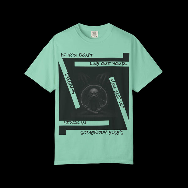 Phrazorblade by JetLion presents Detach | Inspirational Graphic Tee, Motivational T-Shirt, Unisex Casual Wear, Gift for Dreamers, Everyday Comfort, Unique Statement Shirt