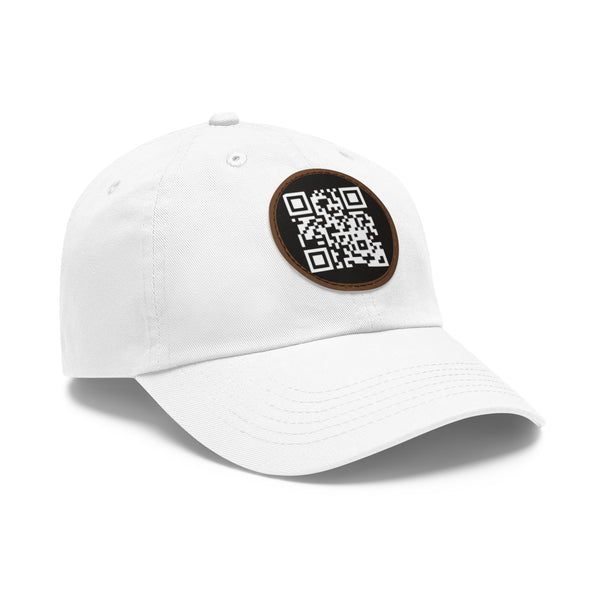 Cipher by JetLion – QR Patch Dad Hat for Silent Impact & Coded Presence Perfect for Casual Outfits, Gifts, Summer, Outdoor Adventures, Unique Accessories