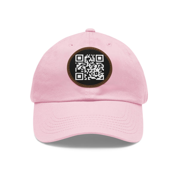 Cipher by JetLion – QR Patch Dad Hat for Silent Impact & Coded Presence Perfect for Casual Outfits, Gifts, Summer, Outdoor Adventures, Unique Accessories