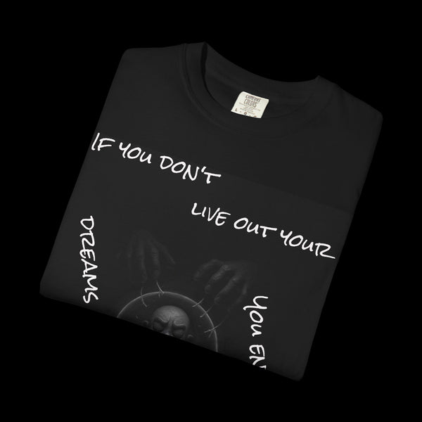 Phrazorblade by JetLion presents Detach | Inspirational Graphic Tee, Motivational T-Shirt, Unisex Casual Wear, Gift for Dreamers, Everyday Comfort, Unique Statement Shirt