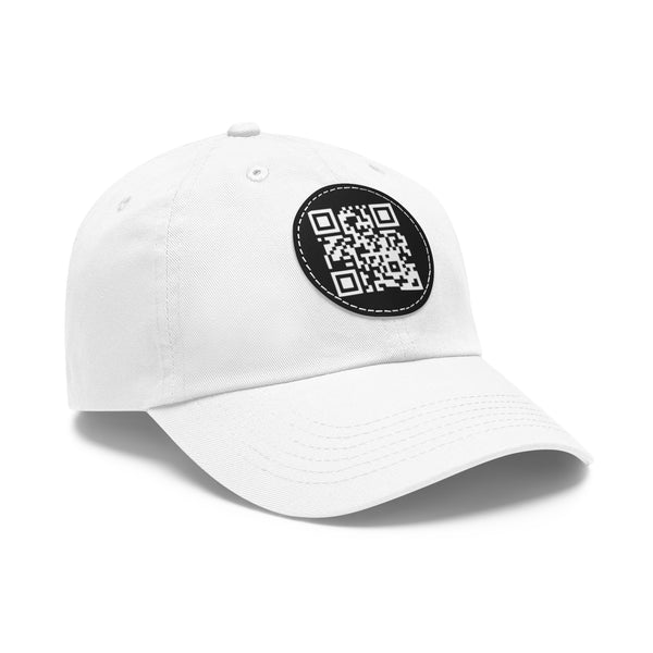 Cipher by JetLion – QR Patch Dad Hat for Silent Impact & Coded Presence Perfect for Casual Outfits, Gifts, Summer, Outdoor Adventures, Unique Accessories