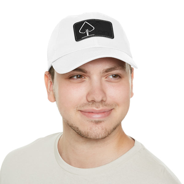 Reflection by JetLion – Premium Dad Hat with JetLionApp Spade Logo Patch | Clean, Minimal, Intentional