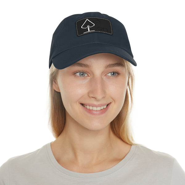 Reflection by JetLion – Premium Dad Hat with JetLionApp Spade Logo Patch | Clean, Minimal, Intentional