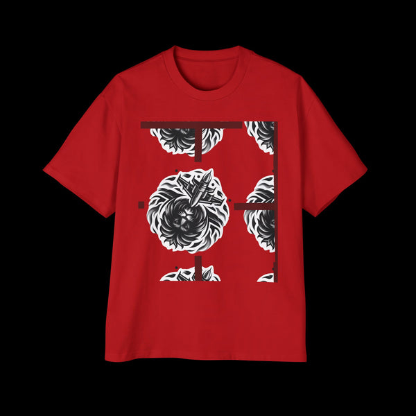 Resolute by JetLion – Statement Graphic Tee | Unshaken. Unmoved. Unapologetic. | Stylish Men's Oversized Tee, Graphic Tee, Casual Wear, Comfortable Shirt, Streetwear Fashion, Gift for Him