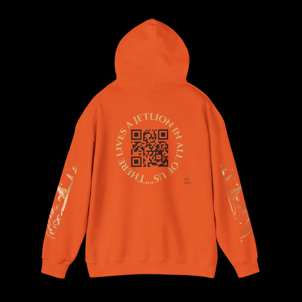 Manifest by JetLion Streak Hoodie:  Unisex Luxury Streetwear x Gift for Him x JetLion Signature Drop