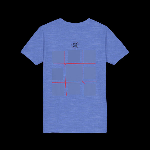 Checkmate by JetLion "Tic-Tac-Toe" Edition– Youth Statement Tee For the Ones Who Move Different | Playful Youth Tee, Fun Cotton T-Shirt, Casual Summer Wear, Kids Game Shirt, Unique Gift for Boys and Girls