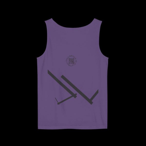 Phrazorblade by JetLion presents OnGuard – Emotional Armor Tank for the Bold and Reserved | Summer Wear, Gift for Him/Her, Casual Layering, Animal Lovers