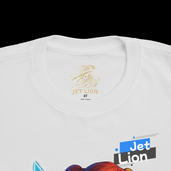 Imagine Toddler Tee by JetLion | For the Brave & Becoming: Fun Cartoon Design for Kids, Perfect Gift for Birthdays, Playdates, or Family Outings, Boy's Shirt, Toddler