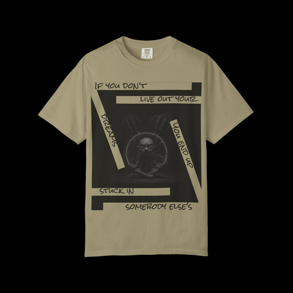 Phrazorblade by JetLion presents Detach | Inspirational Graphic Tee, Motivational T-Shirt, Unisex Casual Wear, Gift for Dreamers, Everyday Comfort, Unique Statement Shirt