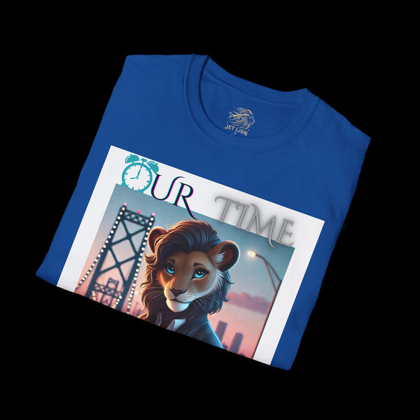 Duperfans by JetLion presents Ambassadress | Our Time. Our Way. Tee, Trendsetter Tee, Unisex Softstyle Tee, Animated Style Shirt, Perfect Gift for Kids & Teens