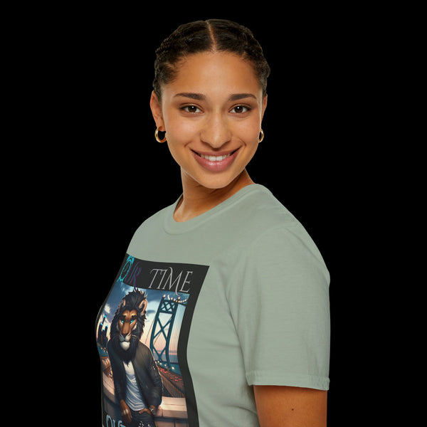 Duperfan by JetLion presents "Ambassador" - Urban Art Tee, Unisex Shirt, Casual Wear, Gift for Animal Lovers, Streetwear Fashion