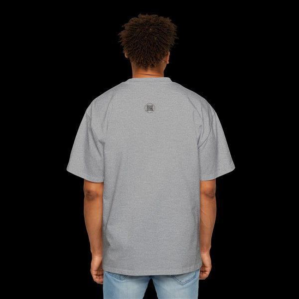 Resolute by JetLion – Statement Graphic Tee | Unshaken. Unmoved. Unapologetic. | Stylish Men's Oversized Tee, Graphic Tee, Casual Wear, Comfortable Shirt, Streetwear Fashion, Gift for Him