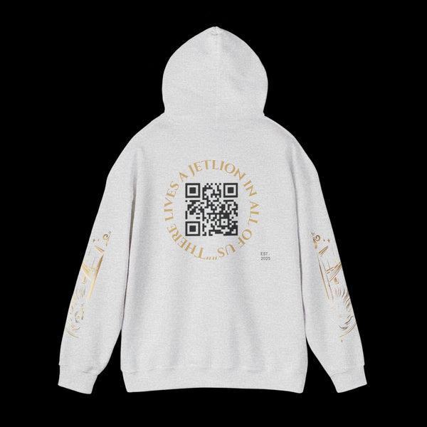 Manifest by JetLion Streak Hoodie:  Unisex Luxury Streetwear x Gift for Him x JetLion Signature Drop