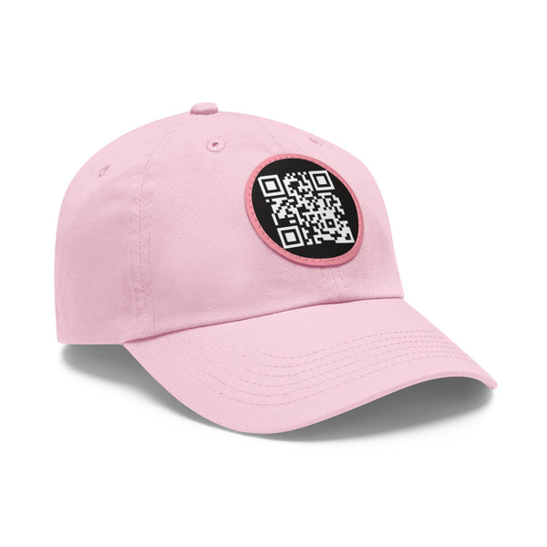 Cipher by JetLion – QR Patch Dad Hat for Silent Impact & Coded Presence Perfect for Casual Outfits, Gifts, Summer, Outdoor Adventures, Unique Accessories
