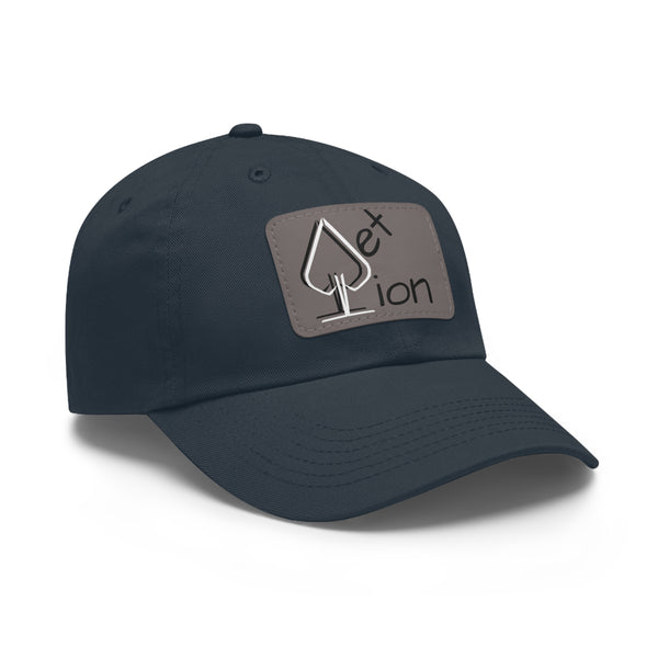Reflection by JetLion – Premium Dad Hat with JetLionApp Spade Logo Patch | Clean, Minimal, Intentional