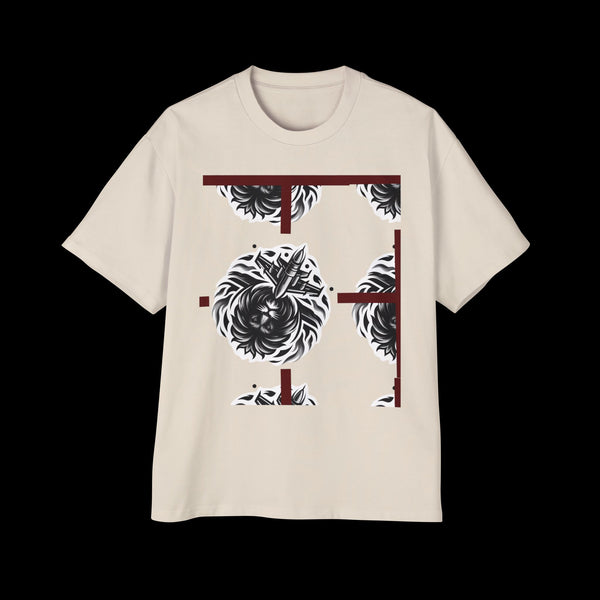 Resolute by JetLion – Statement Graphic Tee | Unshaken. Unmoved. Unapologetic. | Stylish Men's Oversized Tee, Graphic Tee, Casual Wear, Comfortable Shirt, Streetwear Fashion, Gift for Him