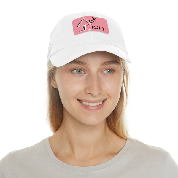 Reflection by JetLion – Premium Dad Hat with JetLionApp Spade Logo Patch | Clean, Minimal, Intentional