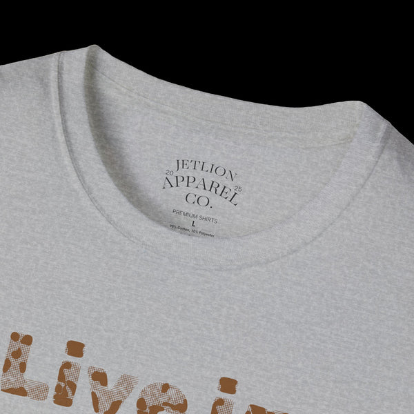 Breakthrough by JetLion Statement Tee of Unshakable Defiance | Duperfans x Phrazorblade Collaboration - Motivational Tee, Animal Lover Gift, Everyday Casual Wear, Fitness Apparel
