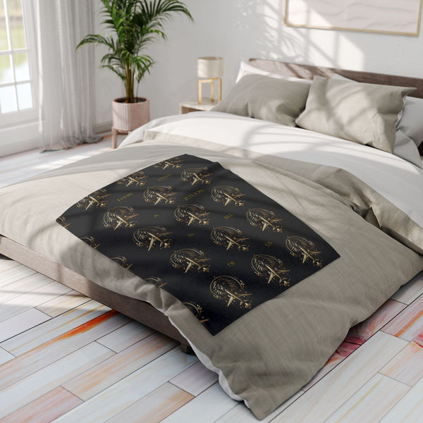 Flight Line Fleece: Premium Throw Blanket Gift x Cozy JetLion Home Drop