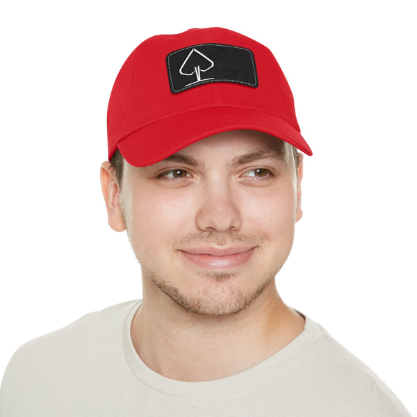 Reflection by JetLion – Premium Dad Hat with JetLionApp Spade Logo Patch | Clean, Minimal, Intentional