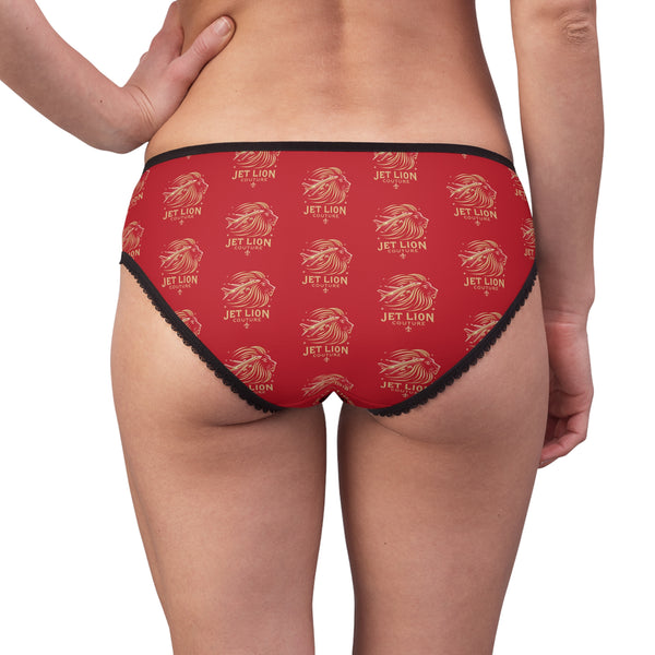Fierce Edition: Vibrant Essentials by JetLion | Women’s Underwear (Red) | Soft Comfort with Quiet Confidence, Cute Gifts for Her, Fun Lingerie, Everyday Essentials