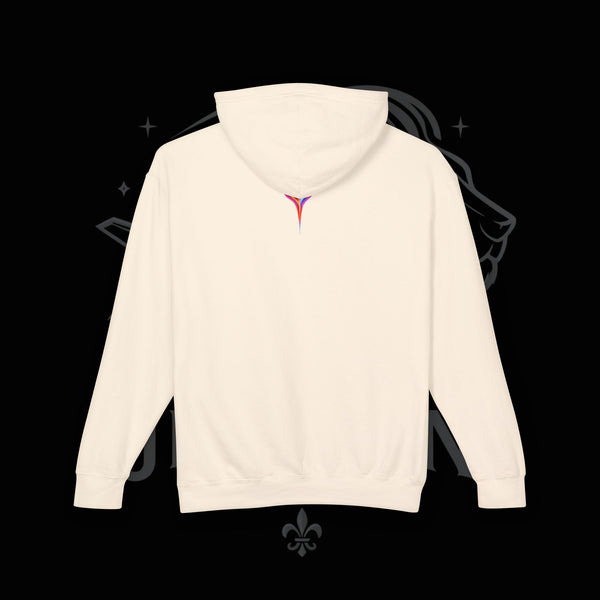 JetLion Present StarBurst Signature Lightweight Hoodie V1 — "JetLion" Cosmic Infused Graphic Sweatshirt