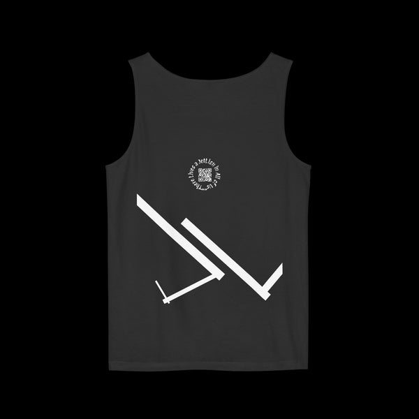 Phrazorblade by JetLion presents OnGuard – Emotional Armor Tank for the Bold and Reserved | Summer Wear, Gift for Him/Her, Casual Layering, Animal Lovers