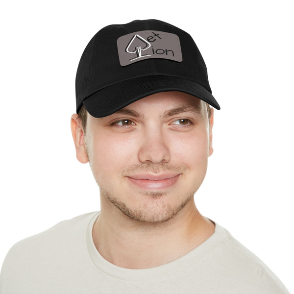 Reflection by JetLion – Premium Dad Hat with JetLionApp Spade Logo Patch | Clean, Minimal, Intentional