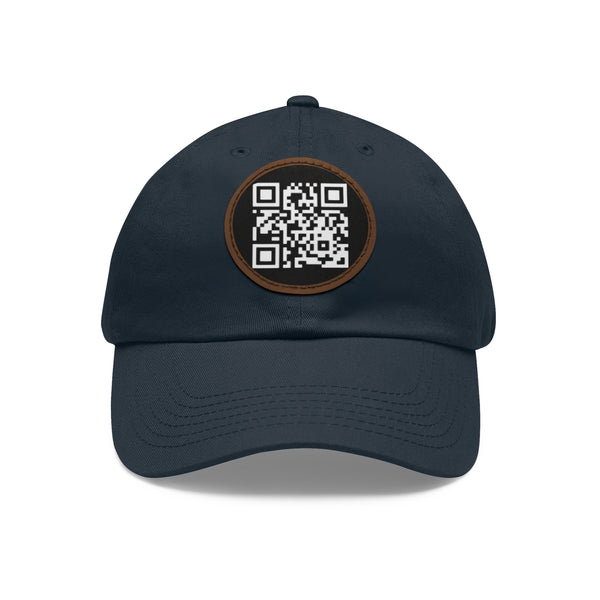 Cipher by JetLion – QR Patch Dad Hat for Silent Impact & Coded Presence Perfect for Casual Outfits, Gifts, Summer, Outdoor Adventures, Unique Accessories