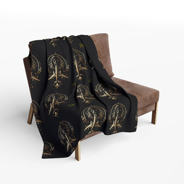 Flight Line Fleece: Premium Throw Blanket Gift x Cozy JetLion Home Drop (Copy)