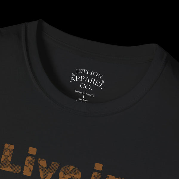 Breakthrough by JetLion Statement Tee of Unshakable Defiance | Duperfans x Phrazorblade Collaboration - Motivational Tee, Animal Lover Gift, Everyday Casual Wear, Fitness Apparel