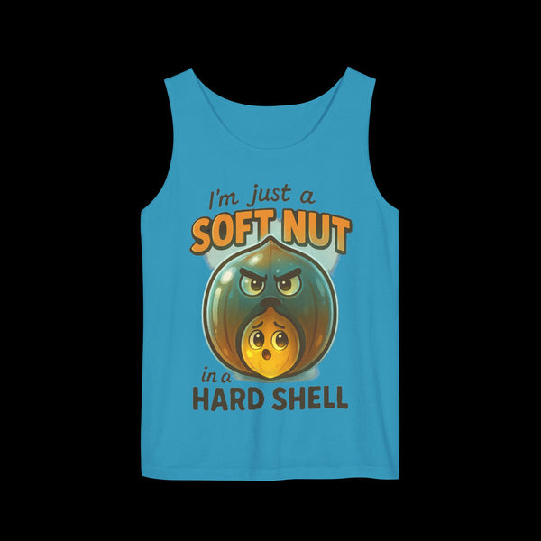 Phrazorblade by JetLion presents OnGuard – Emotional Armor Tank for the Bold and Reserved | Summer Wear, Gift for Him/Her, Casual Layering, Animal Lovers