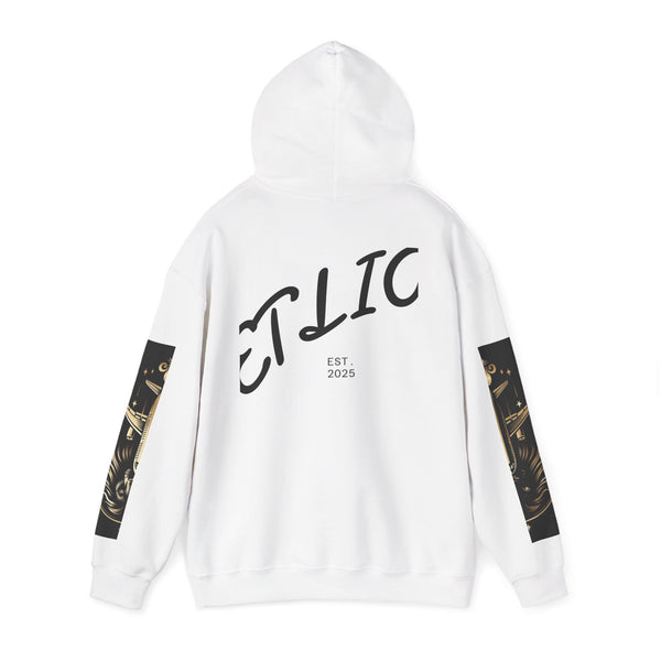 Manifest by JetLion Racer Hoodie:  Unisex Luxury Streetwear x Gift for Him x JetLion Signature Drop
