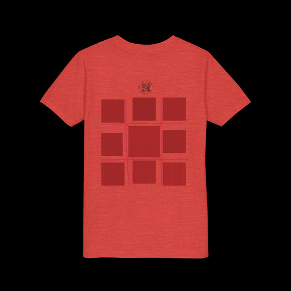 Checkmate by JetLion "Tic-Tac-Toe" Edition– Youth Statement Tee For the Ones Who Move Different | Playful Youth Tee, Fun Cotton T-Shirt, Casual Summer Wear, Kids Game Shirt, Unique Gift for Boys and Girls