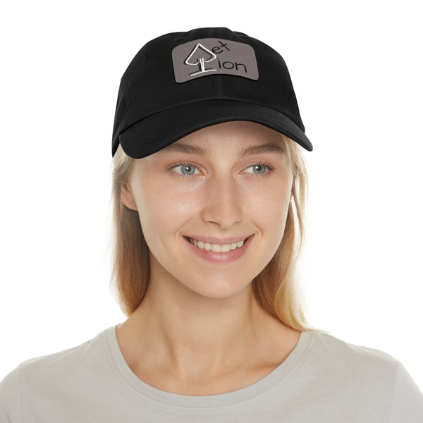Reflection by JetLion – Premium Dad Hat with JetLionApp Spade Logo Patch | Clean, Minimal, Intentional