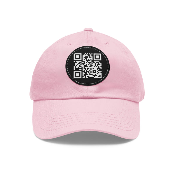Cipher by JetLion – QR Patch Dad Hat for Silent Impact & Coded Presence Perfect for Casual Outfits, Gifts, Summer, Outdoor Adventures, Unique Accessories