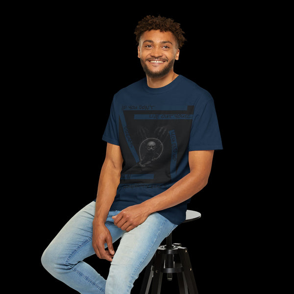 Phrazorblade by JetLion presents Detach | Inspirational Graphic Tee, Motivational T-Shirt, Unisex Casual Wear, Gift for Dreamers, Everyday Comfort, Unique Statement Shirt