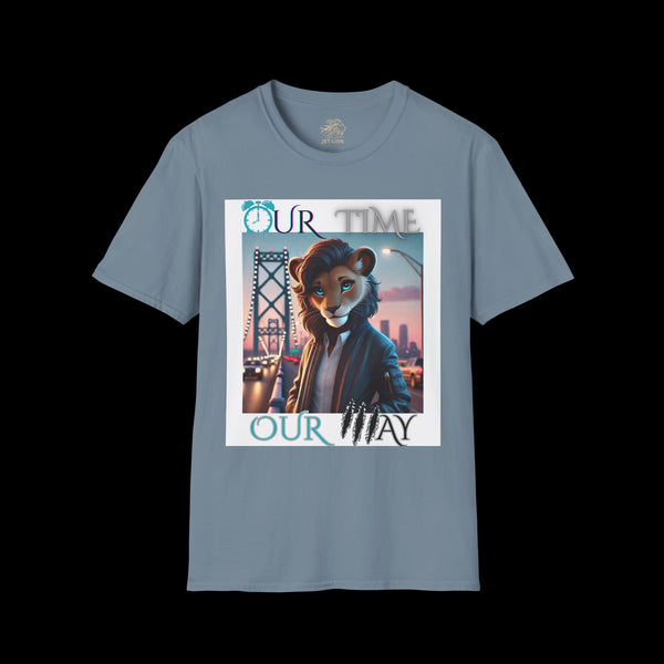 Duperfans by JetLion presents Ambassadress | Our Time. Our Way. Tee, Trendsetter Tee, Unisex Softstyle Tee, Animated Style Shirt, Perfect Gift for Kids & Teens