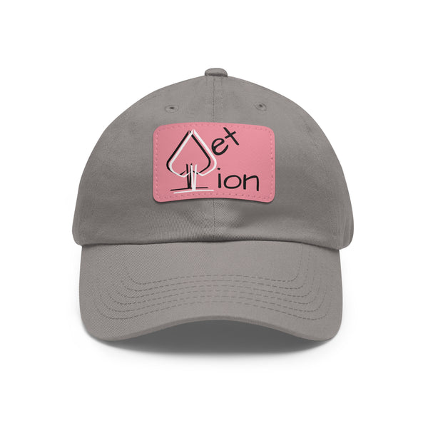 Reflection by JetLion – Premium Dad Hat with JetLionApp Spade Logo Patch | Clean, Minimal, Intentional