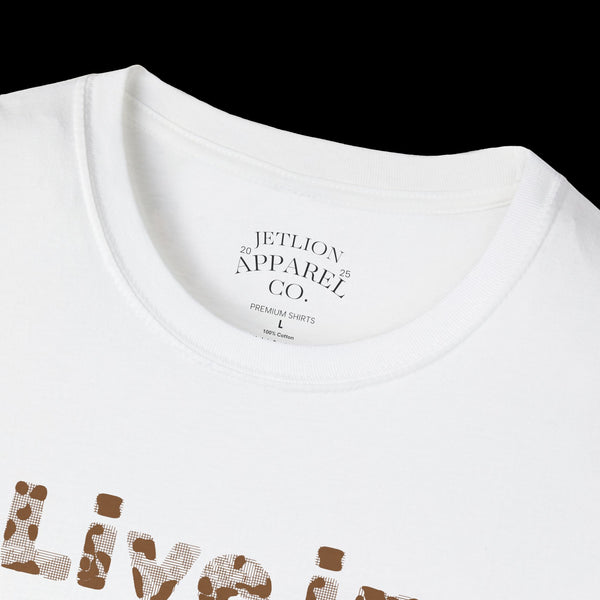 Breakthrough by JetLion Statement Tee of Unshakable Defiance | Duperfans x Phrazorblade Collaboration - Motivational Tee, Animal Lover Gift, Everyday Casual Wear, Fitness Apparel