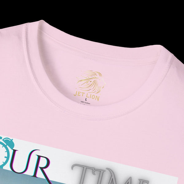 Duperfans by JetLion presents Ambassadress | Our Time. Our Way. Tee, Trendsetter Tee, Unisex Softstyle Tee, Animated Style Shirt, Perfect Gift for Kids & Teens