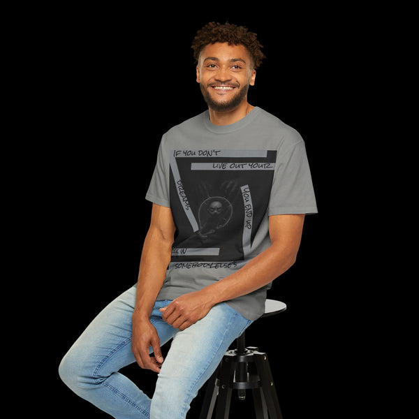 Phrazorblade by JetLion presents Detach | Inspirational Graphic Tee, Motivational T-Shirt, Unisex Casual Wear, Gift for Dreamers, Everyday Comfort, Unique Statement Shirt